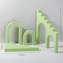 MICORSAX Hard Foam Cube Set – 3D Photo Props for Jewelry, Cosmetics, Food, and Studio Photography