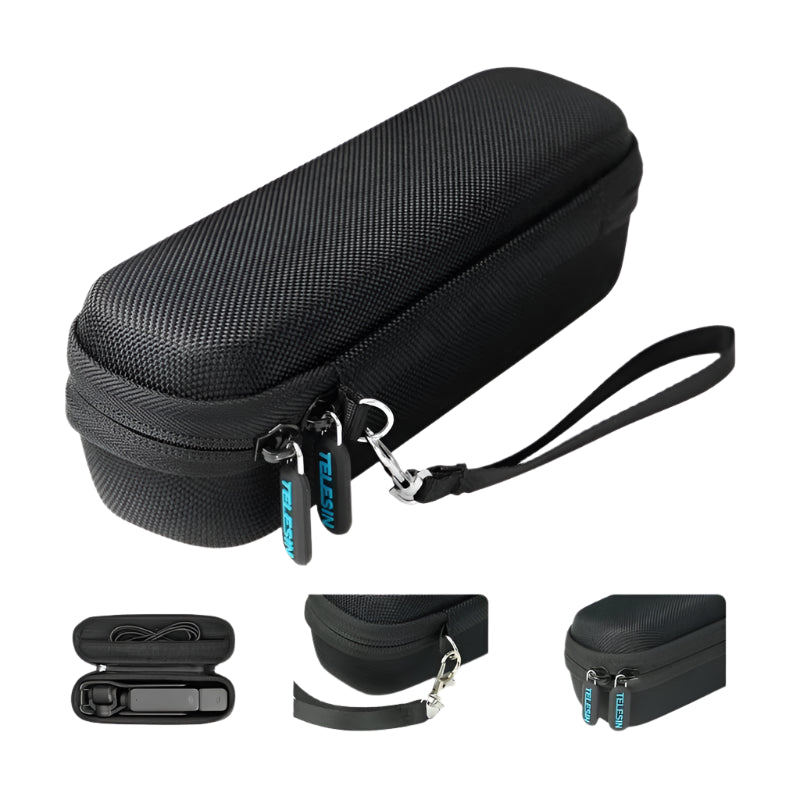 TELESIN Mini Protective Bag for DJI Pocket 3 – Waterproof Storage Case for Accessories