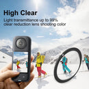Lens Guards Anti-Scratch Protector for Insta360 X3 Camera Sticky Protective Cap Accessory