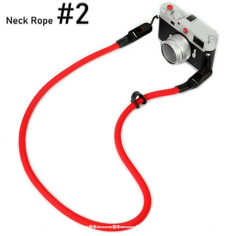WENNEW Nylon Rope Camera Strap – Quick Release Wrist for Fujifilm, Sony, Nikon, Canon