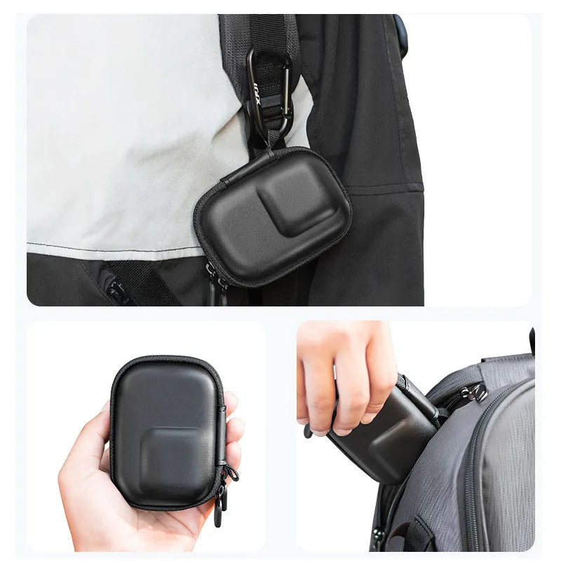 DIXSG Portable Storage Case for GoPro Hero 13 12 11 10 9, DJI Osmo Action 3 4, Insta360 Ace Pro