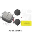 Silicone Lens Dust Cover with Tempered Film for DJI Osmo Action 4/5 Pro – Anti-Slip Protection