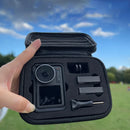 Silicone Lens Dust Cover with Tempered Film for DJI Osmo Action 4/5 Pro – Anti-Slip Protection
