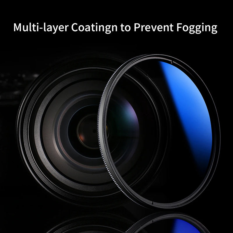 K&F CONCEPT MC CPL Circular Polariser Filter Ultra Slim Multi-Coated with Cleaning Cloth