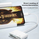 Type-C OTG SD TF Card Reader Adapter High-Speed Data Transfer for Macbook Android