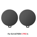 Silicone Lens Dust Cover with Tempered Film for DJI Osmo Action 4/5 Pro – Anti-Slip Protection