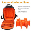 Erilles Waterproof Camera Backpack – Multi-Functional DSLR Bag for Sony, Nikon, Canon