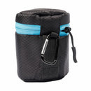 4-Piece Soft Neoprene Camera Lens Pouch Set – S/M/L/XL Protective Carry Cases