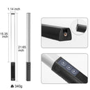 LUXCEO Q508A RGB Light Stick 36-Color 3000K-6000K LED Wand with Remote for YouTube & TikTok Vlog