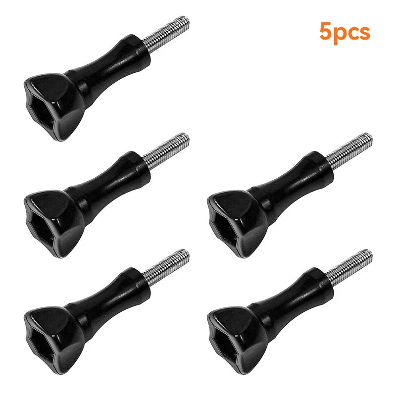 SZKOSTON Long Thumbscrew Set for GoPro, DJI, Insta360 – Stainless Steel, Easy Tighten & Loosen