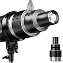 Bowens Mount Snoot Optical Spotlight Lens Kit with 35 Gobos for Photo Studio Lighting