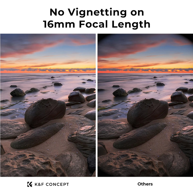 K&F CONCEPT ND2-ND400 Variable ND Filter – Adjustable Neutral Density for Camera Lenses