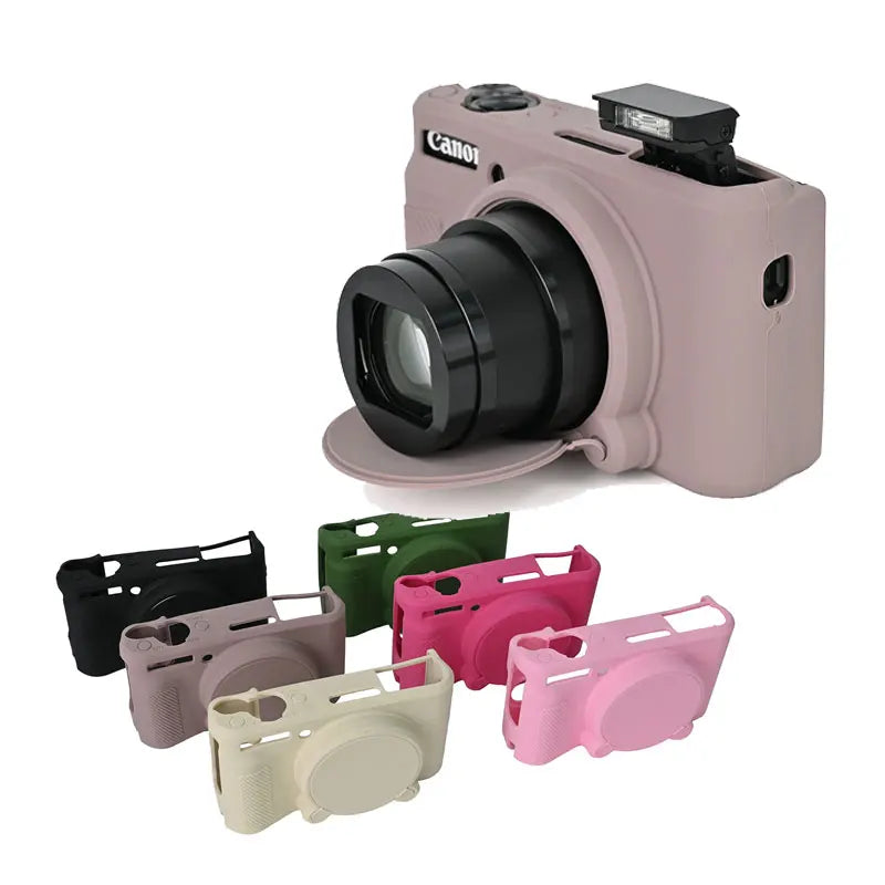 Soft Silicone Camera Case for Canon PowerShot SX730 SX740 SX740HS – Shockproof Protective Cover