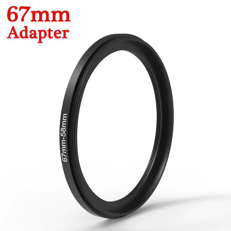 Kaleidoscope Prism Filter 49mm–77mm Glass Creative Lens Effect for DSLR Cameras & Phones