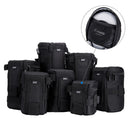 JJC Camera Lens Bag & Belt Waterproof Lens Case Storage Pouch for Canon Nikon Sony Fujifilm DSL