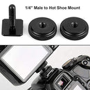 26-Piece Camera Screw Adapter Set 1/4" & 3/8" Threaded Mount Kit for Tripods & Accessories