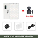 Ulanzi VL120 RGB Video Light 2500K–9000K Dimmable LED Camera Fill Light with 20 Lighting Effects