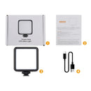 MINIFOCUS LED Photo Studio Light – Portable Bi-Color Video Light for Live Streaming & Photography
