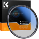 K&F CONCEPT MC CPL Circular Polariser Filter Ultra Slim Multi-Coated with Cleaning Cloth