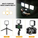 MINIFOCUS LED Photo Studio Light – Portable Bi-Color Video Light for Live Streaming & Photography