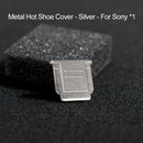 Metal Hot Shoe Cover for Canon, Fujifilm, Nikon, Sony – Cold Shoe Cap for Flash Protection