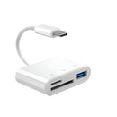 Type-C OTG SD TF Card Reader Adapter High-Speed Data Transfer for Macbook Android