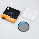 K&F CONCEPT MC CPL Circular Polariser Filter Ultra Slim Multi-Coated with Cleaning Cloth