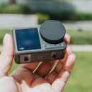 Silicone Lens Dust Cover with Tempered Film for DJI Osmo Action 4/5 Pro – Anti-Slip Protection