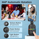 P03 Smart Auto Face Tracking Desktop AI Gimbal – 360° Rotation for Smartphone & Action Camera
