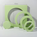 MICORSAX Hard Foam Cube Set – 3D Photo Props for Jewelry, Cosmetics, Food, and Studio Photography