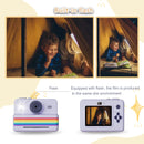 Mini Instant Print Kids Camera with 2.8" Screen, 1080P Video & Thermal Printer – 1500mAh Battery