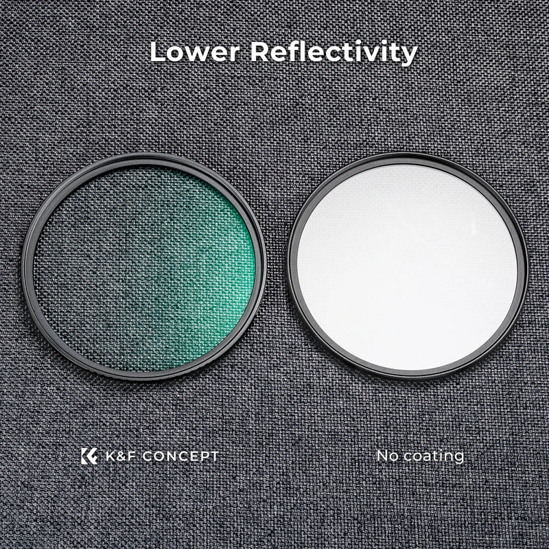 K&F Concept 49-82mm Black Mist Diffusion Filter 1/4 1/8 with Multi Coated for Nikon DSLR Lens 49mm 52mm 58mm 62mm 67mm 77mm 82mm
