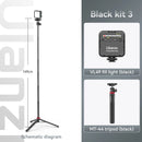 Mini LED Video Light 6W Rechargeable Fill Light with Cold Shoe Mount – 5500K for Vlogging