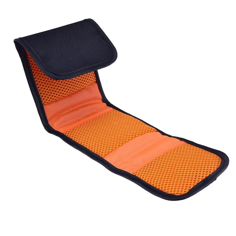3-Pocket Foldable Camera Lens Filter Pouch Case for 82mm ND UV CPL Filters