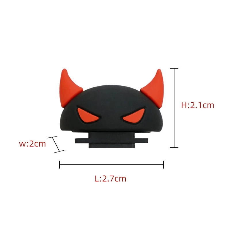 Cartoon Demon Hot Shoe Cover Dustproof Cap for SLR Cameras – Universal Fit