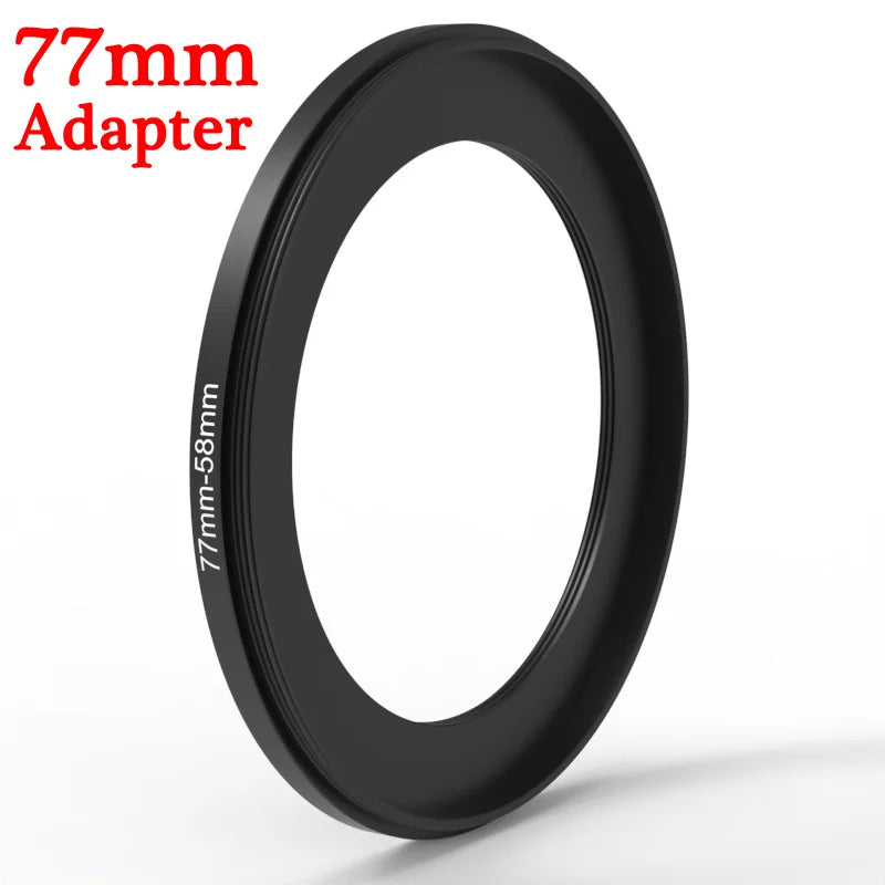 Kaleidoscope Prism Filter 49mm–77mm Glass Creative Lens Effect for DSLR Cameras & Phones