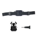 Adjustable Bicycle Helmet Headband Strap for Insta360 X4, GoPro 13, DJI Action 4 – Mount Bracket