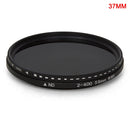 Adjustable ND Filter ND2 to ND400 Variable Neutral Density Filter for DSLR Camera Lens