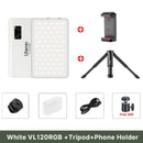 Ulanzi VL120 RGB Video Light 2500K–9000K Dimmable LED Camera Fill Light with 20 Lighting Effects