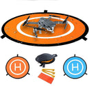 LENSOLOGY Foldable Drone Landing Pad – 75/55/90/110cm for DJI Mini & FIMI Drones