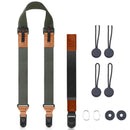 BACKPACKER Nylon Camera Strap – Adjustable Quick-Release Shoulder Sling for Nikon Canon SLR DSLR