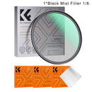 K&F Concept 49-82mm Black Mist Diffusion Filter 1/4 1/8 with Multi Coated for Nikon DSLR Lens 49mm 52mm 58mm 62mm 67mm 77mm 82mm