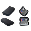 22-Slot Memory Card Case – Storage Holder for CF, SD, MicroSD, SDHC, MS, DS Gaming Cards