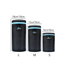 4-Piece Soft Neoprene Camera Lens Pouch Set – S/M/L/XL Protective Carry Cases