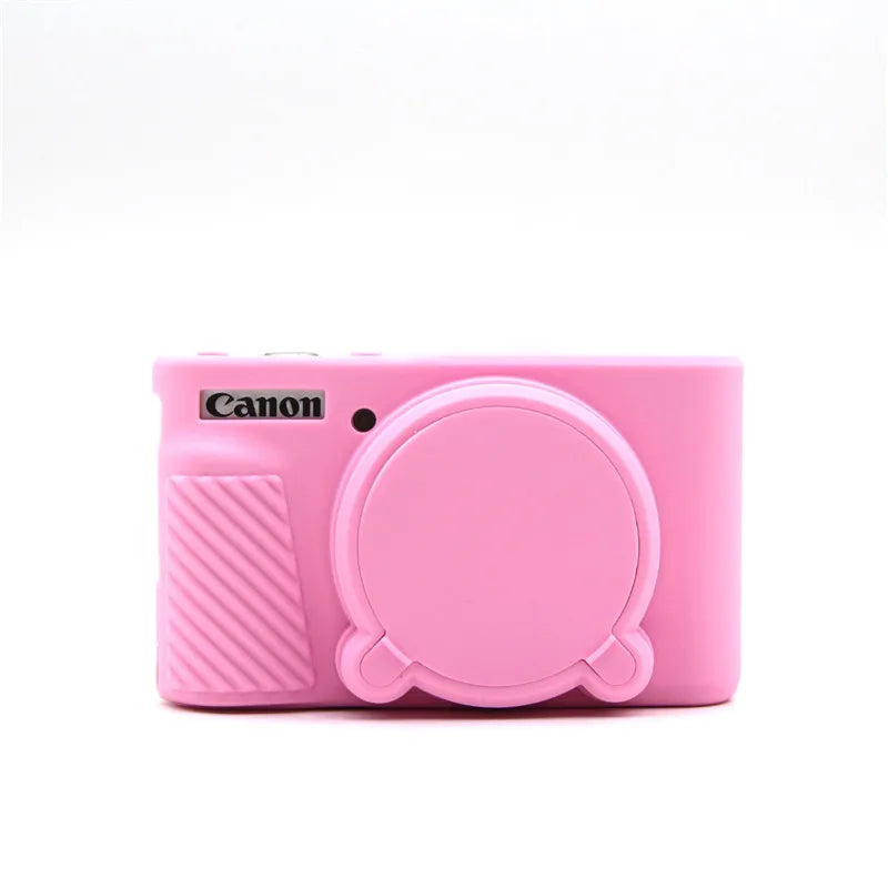 Soft Silicone Camera Case for Canon PowerShot SX730 SX740 SX740HS – Shockproof Protective Cover