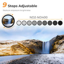 K&F CONCEPT ND2-ND400 Variable ND Filter – Adjustable Neutral Density for Camera Lenses