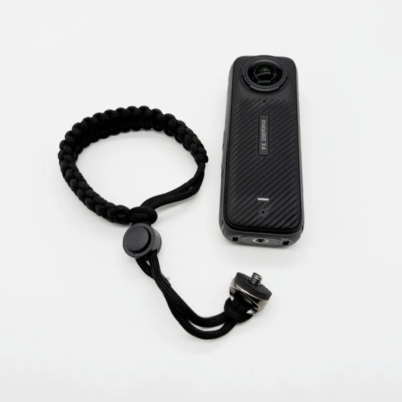 Wrist Strap with 1/4" Screw for GoPro Hero 13–10 DJI Action Insta360 X4 Anti-Lost Grip