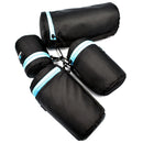 4-Piece Soft Neoprene Camera Lens Pouch Set – S/M/L/XL Protective Carry Cases