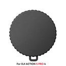 Silicone Lens Dust Cover with Tempered Film for DJI Osmo Action 4/5 Pro – Anti-Slip Protection