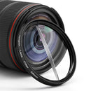 Kaleidoscope Prism Filter 49mm–77mm Glass Creative Lens Effect for DSLR Cameras & Phones
